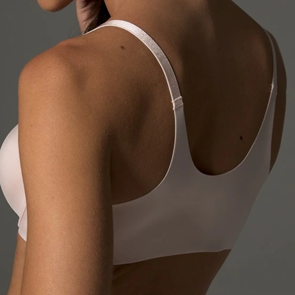 Soma VANISHING 360 Perfect Coverage Front Close Bra 40B Pale Sand - Picture 3 of 3